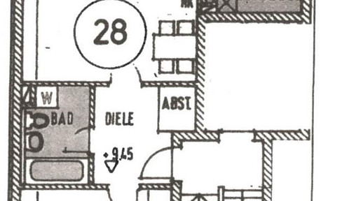 Moderne, zentrale 2- Zimmerwohnung