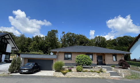 ***Representative natural house on the edge of the forest on the southern edge of the Westerwald***