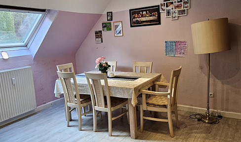 Cozy 3 room apartment, cellar box and garage in quiet 2-family house