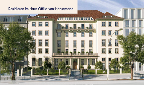 Idyllische Ruhe in Neubau-Luxus-Penthouse-Wohnung im Denkmalensemble im Herzen der City West
