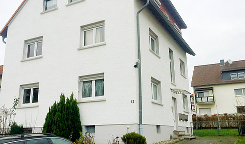 1 x Studio apartment and 1 x apartment in the basement, both located near the Kalbach subway station (U2/U9), close to the Riedberg campus.