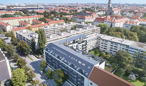 Möblierte 1-Zi.-Whg mit West-Loggia ab September/Oktober 2025