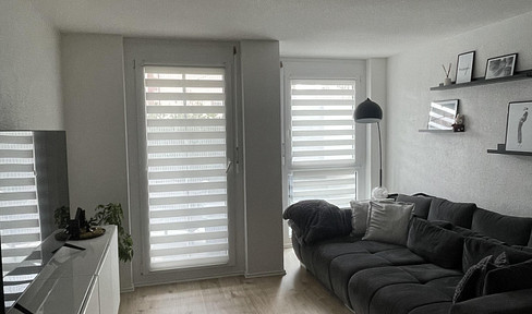 2-room apartment in the upper part of Müllheim, with fitted kitchen - like new.