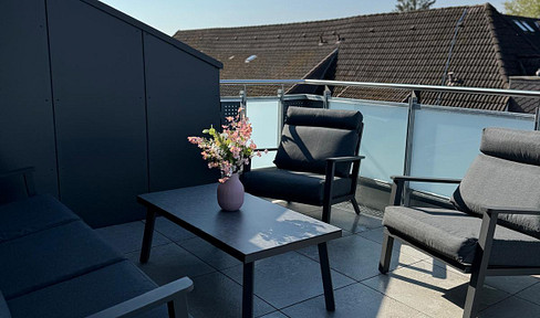 2-room penthouse apartment in Lütjensee: ++New construction++ energy-efficient++ elevator++ accessible++ fitted kitchen.