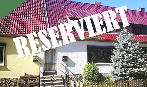 RESERVED *Commission-free* Quietly located terraced house in the Uckermark