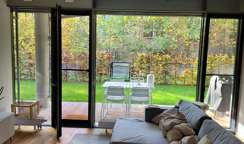 Traumhafte 4,5-Zimmer-Wohnung mit großem Garten direkt am Wöhrder See