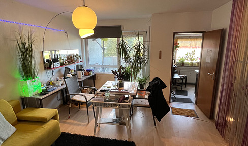 1.5 room apartment directly on U35 with balcony, kitchen and underground parking space