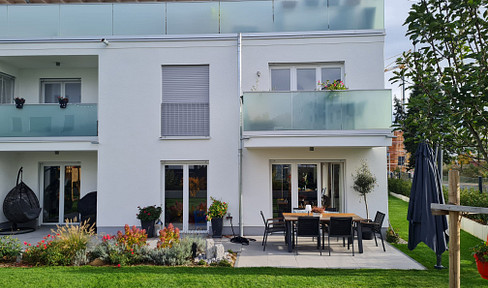 3 Zimmer Wohnung mit großer Dachterrasse - Neubau in Bieber-Nord