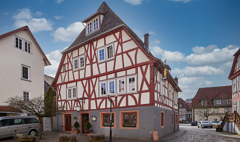 Patrizierhaus im Stadtkern, Nutzfläche 476m², Wohnung 2.OG, Gastronomie möglich 179m² in EG+1.OG