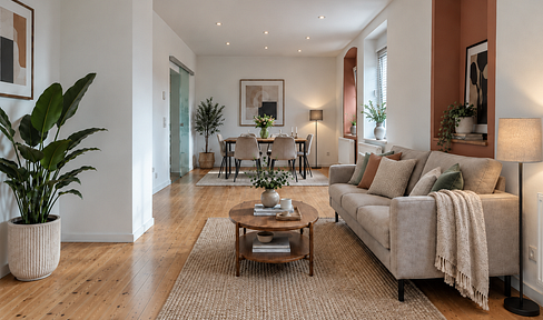 Spacious 2-room apartment with a covered terrace in Höhr-Grenzhausen.