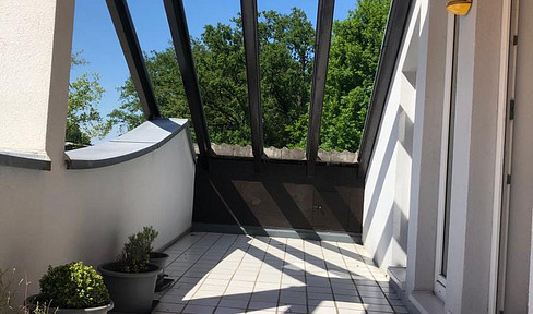 Stylish 2.5-room apartment with two roof terraces in Langenfeld (Rhld)