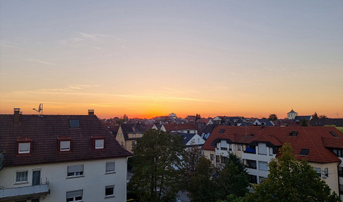 Sunny 3-room apartment with view and balcony in Fellbach