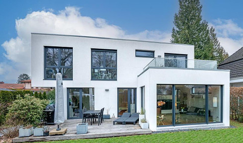 Modernes, individuelles Architekten-Einfamilienhaus in Sasel