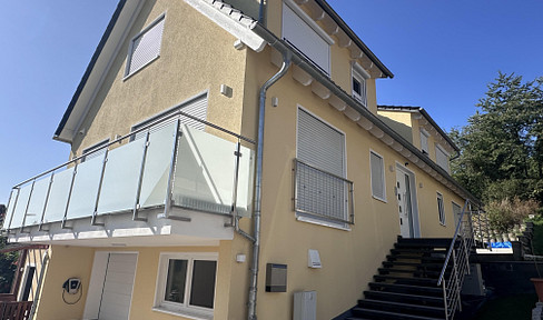 Raised first floor 3 room apartment, with garden, terrace, balcony, smarthome, fiber optics