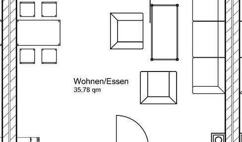 New building !!! Exclusive mid-terrace house in the heart of Lühnde