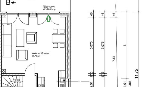 New building !!! Exclusive corner terraced house in the heart of Lühnde