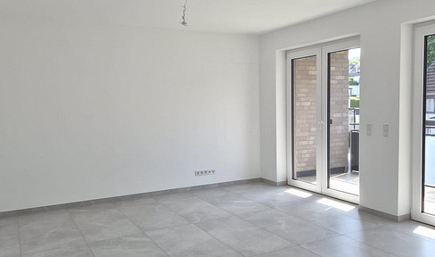"Bright, modern, and spacious 2-room apartment on the upper floor."