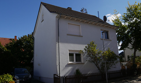 Attractive family house with a lot of greenery for the big family