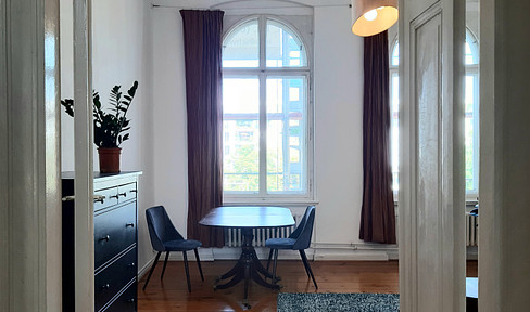 Cental, Calm, Bright, Spacious Two-Room Apartment (+/-2 years)