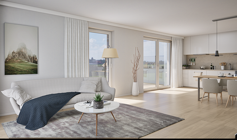 Wunderschöne 3-Zimmer-EG-Neubauwohnung in Randlage in Heldenstein