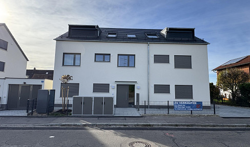 Sofort beziehbar: Neubau 3-Zimmer Gartenwohnung am Wasserturm 16 in Geisenfeld