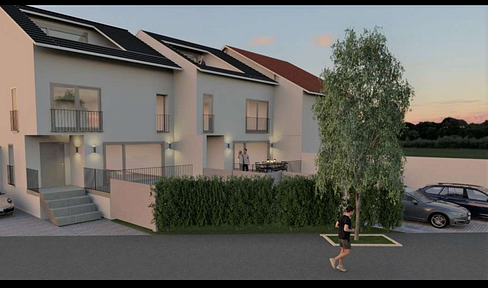 Nachhaltiges Neubau-Reihenhaus (KfW55) - Energieeffizient & Stilvoll
