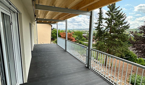 New building standard - unobstructed view over the Neckar valley
