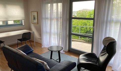 Fully furnished, light-flooded, ready to move in one-bedroom apartment