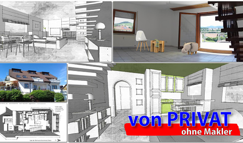 ⭕ 3 room gallery apartment 76/83 m² Incl. garage & parking space ✔️