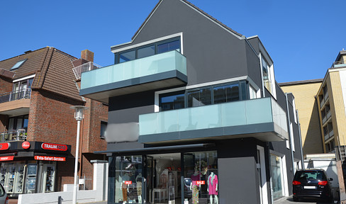 Residential and commercial building near the beach on Friedrichstrasse