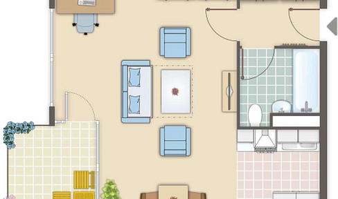 1-Zimmer-Wohnung mit Balkon und EBK in bester Lage