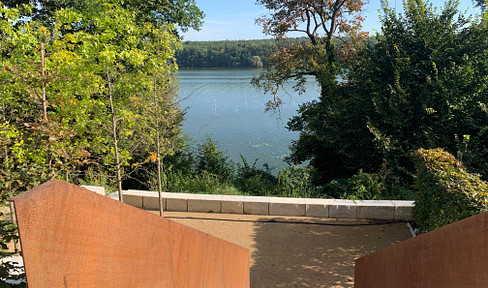 2-Zimmer, Jugendstilhaus, Erdgeschoss, große überdachte Terrasse