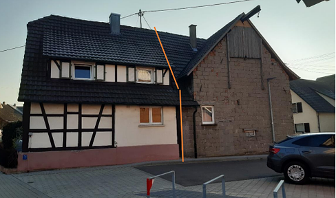 Listed half-timbered house with potential in Griesheim