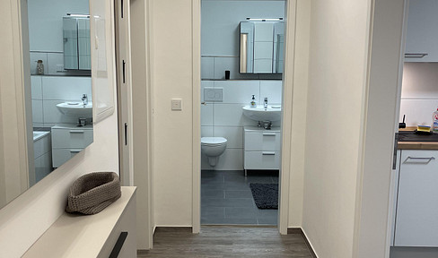 Modern möblierte Wohnung ab sofort in zentraler Lage in Wiesbaden