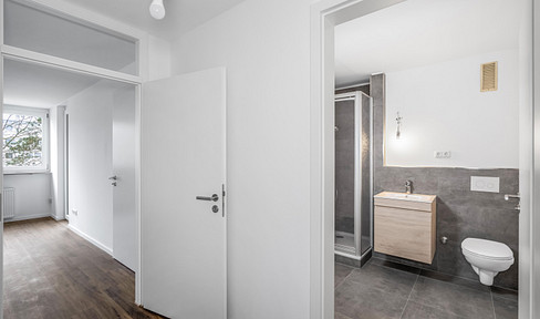 Kernsanierte 2-Zimmer-Wohnung mit Balkon | ideal für Eigennutzer und Kapitalanleger
