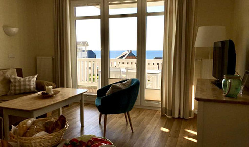 Beim Frühstückskaffee schon den Meerblick genießen – 3-Zimmer-Wohnung in allerbester Lage