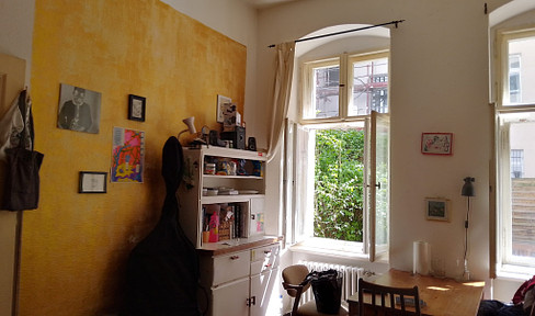 Super location on Leopoldplatz, cute 1.5 room apartment