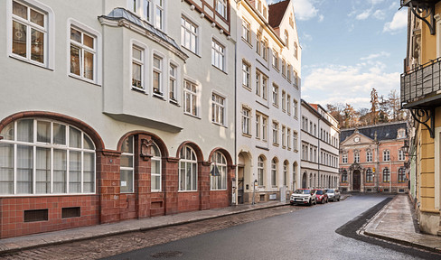 Commercial units in the old town of Meissen