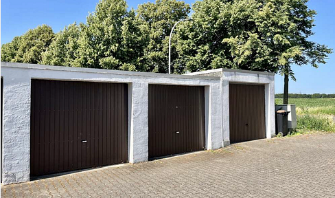 Single or double garage in Grevenbroich-Orken/ electricity/ electric opener