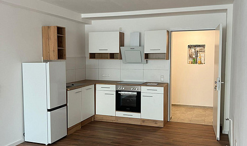 1-room apartment with terrace and fitted kitchen