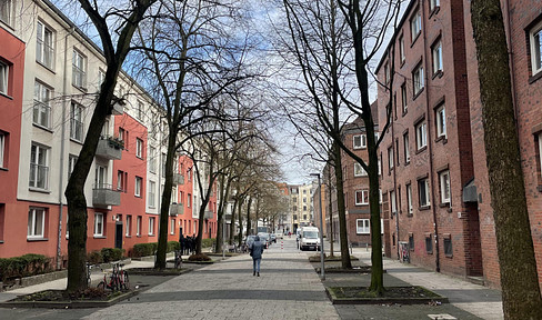 Rohbauzusstand: Einzigartiges Penthouse mitten im Reiherstiegsviertel.