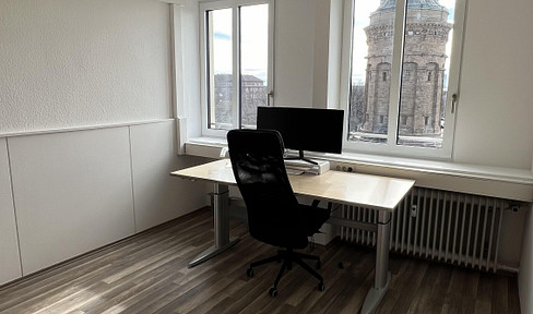 *Office space at the Mannheim water tower* In the center of Mannheim