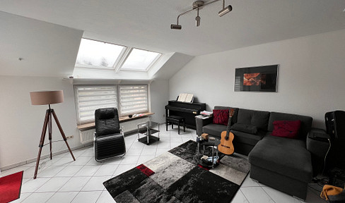 Bright attic apartment