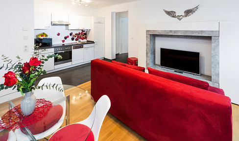 NEW BUILD - Ground floor - Apartment "Claudia" - 2 rooms furnished, large, bright in Wü/Lengfeld