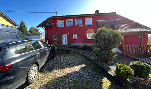 Penthouse with a view of the countryside in Asbach