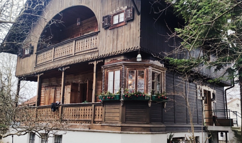 Holzhaus 1928 Denkmalschutz Schweizer Stil zu verkaufen