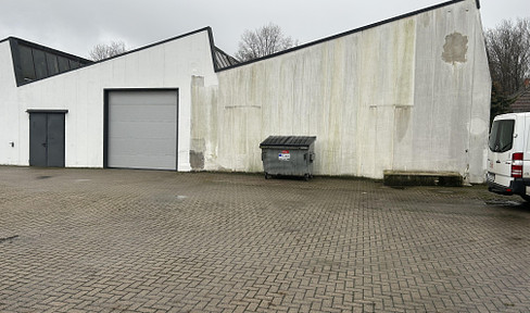 Warehouse approx. 200m² + 100m² open space in Lünen