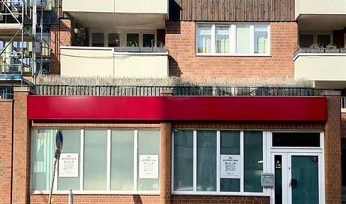 Retail space, ground floor/mezzanine, total: 208 m².