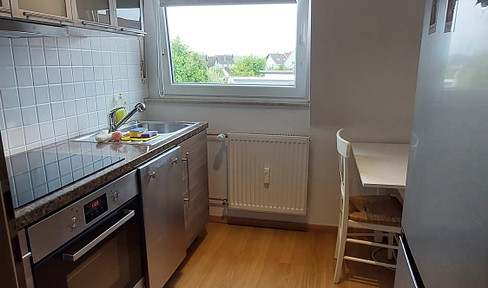 Beautiful 2 room top floor apartment in Aschaffenburg - Strietwald with balcony