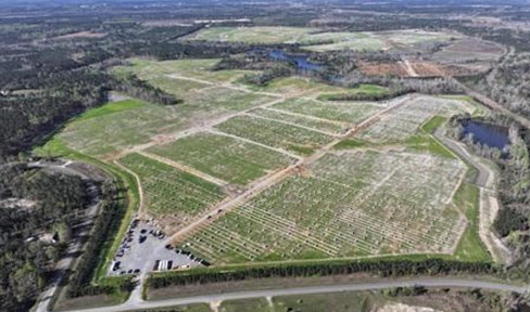 Land for a photovoltaic (PV) system and a battery storage system (BESS).